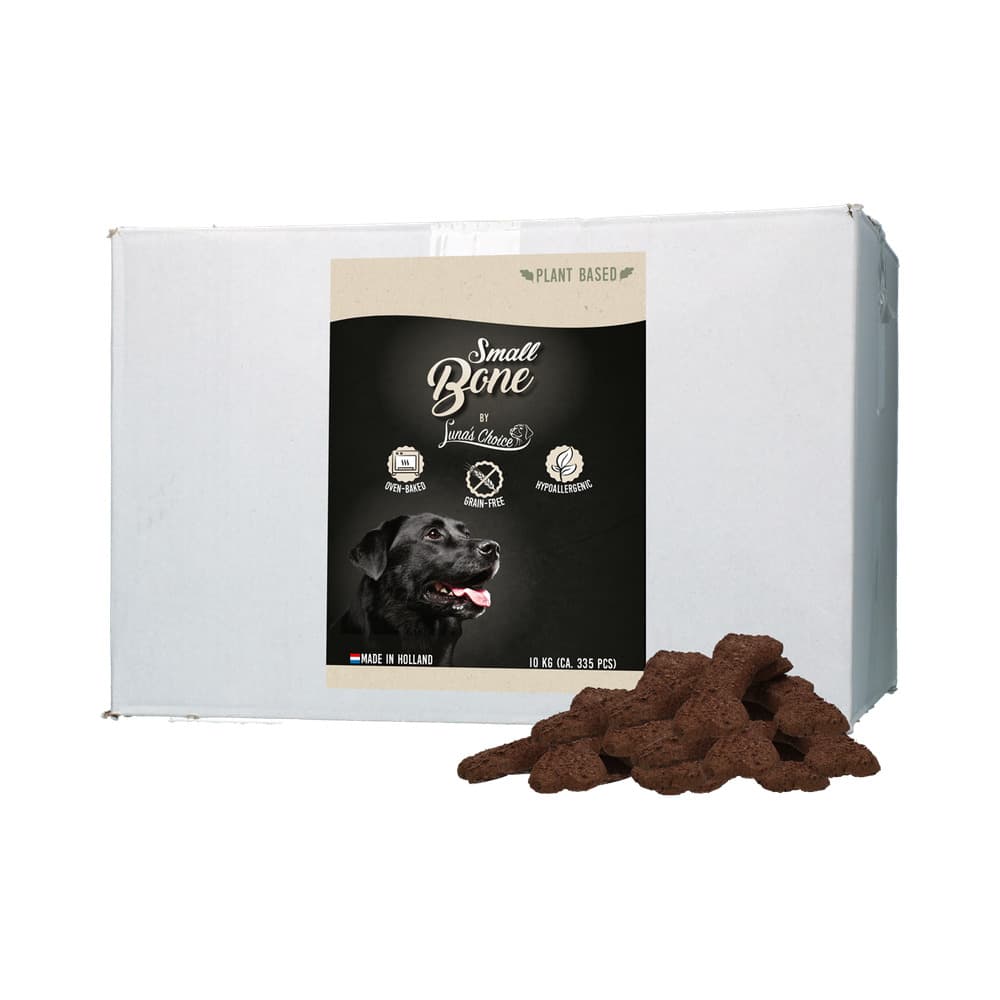 Luna’s Choice Pflanzlicher Snack Großpackung Bone Small