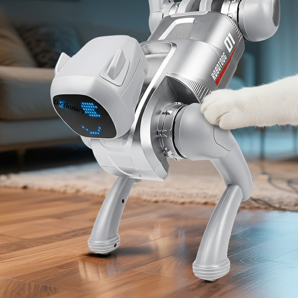 Intelligenter Roboter-Hund – Interaktives KI-Spielzeug für Hunde & Kinder 3