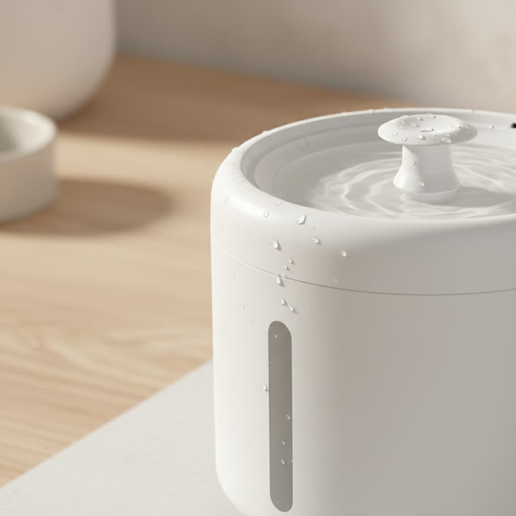 Trinkbrunnen für Haustiere – 2L USB, ultraleise 4
