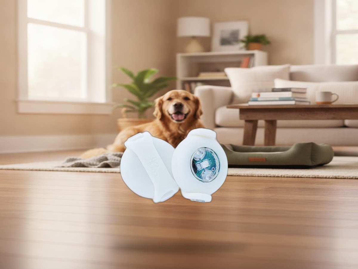 Curli luumi LED Weiß – Sicherheits-LED für Hunde: Produktbild