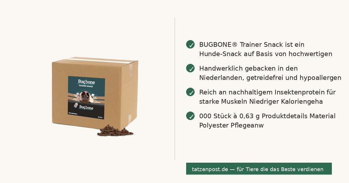 Bugbone Bulkverpackung Trainer Snack 10 kg 2