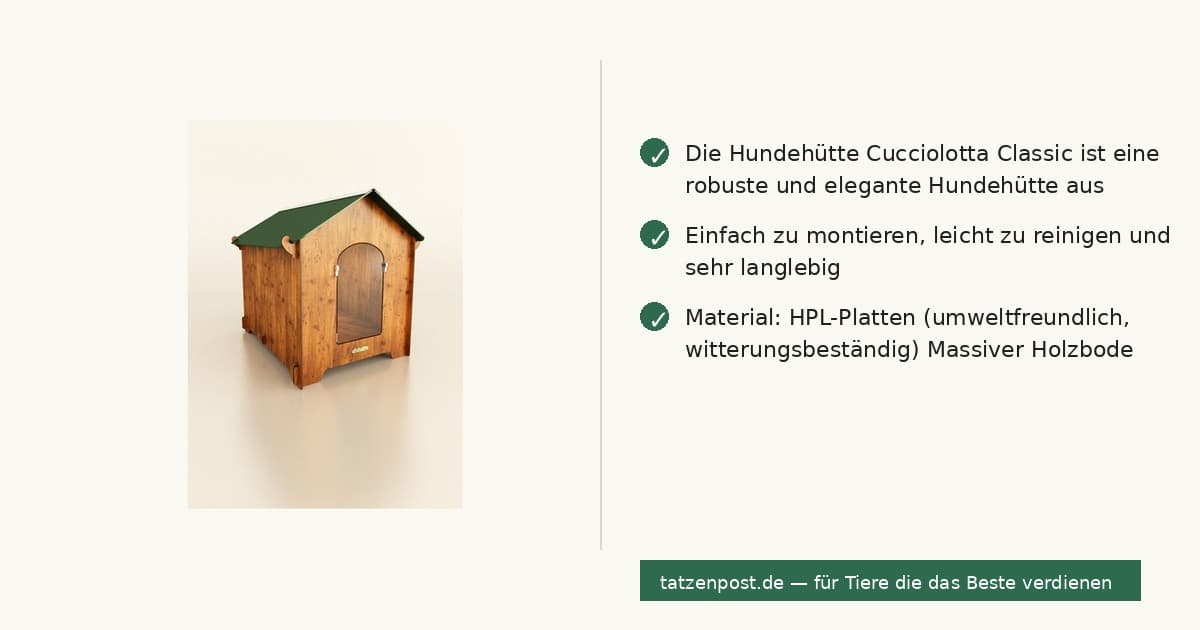 Hundehütte Cucciolotta Classic XL 2