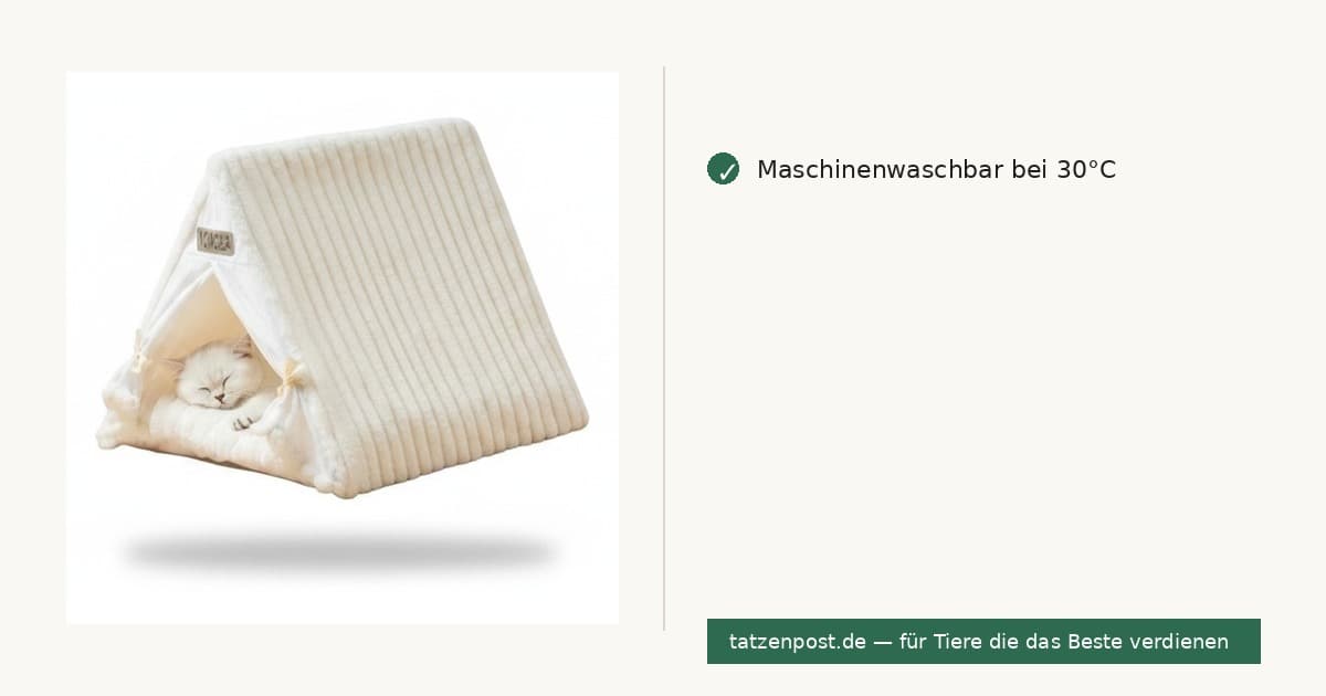 Katzenzelt – halbgeschlossen, für alle Jahreszeiten 6