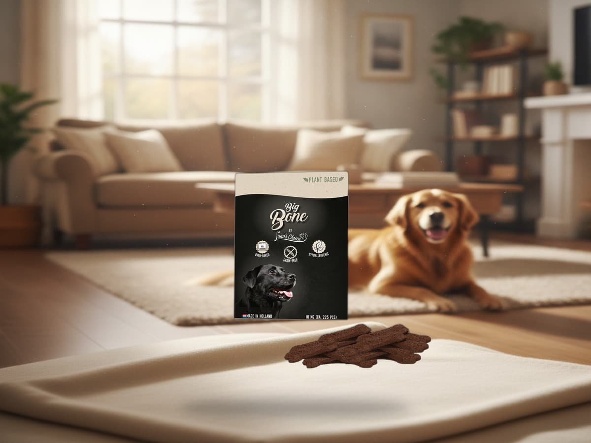Luna’s Choice Pflanzlicher Snack Großpackung Bone Large: Produktbild