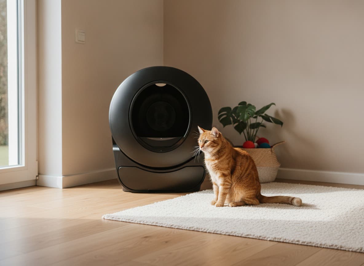 Petlux V3 Automatische Katzentoilette Schwarz 3