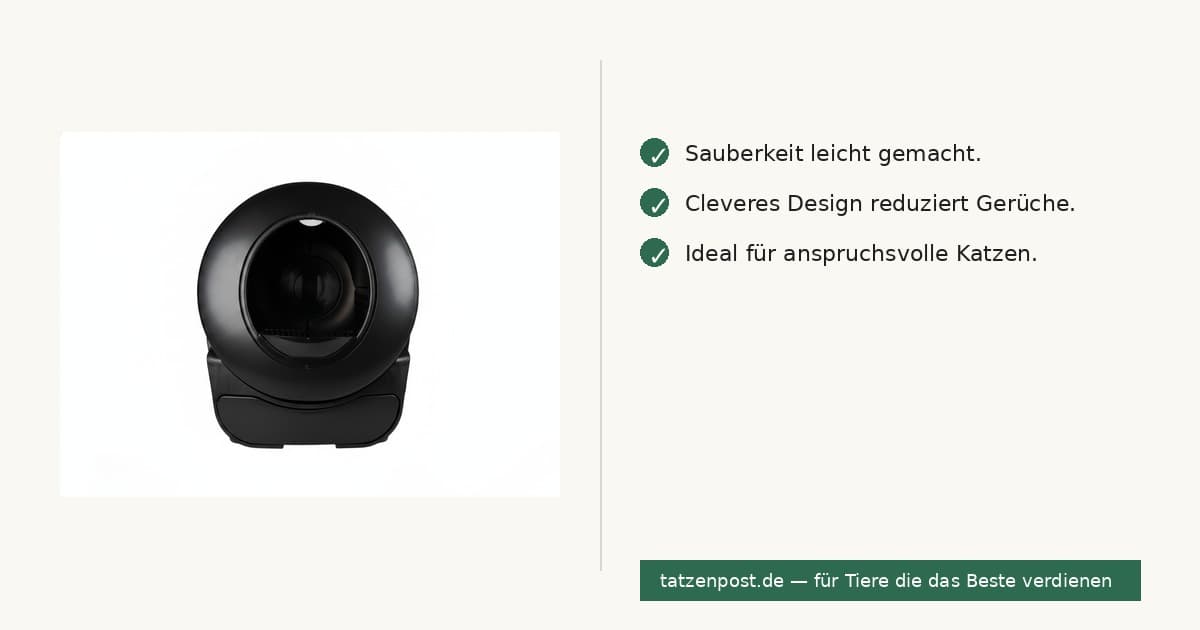 Petlux V3 Automatische Katzentoilette Schwarz 5