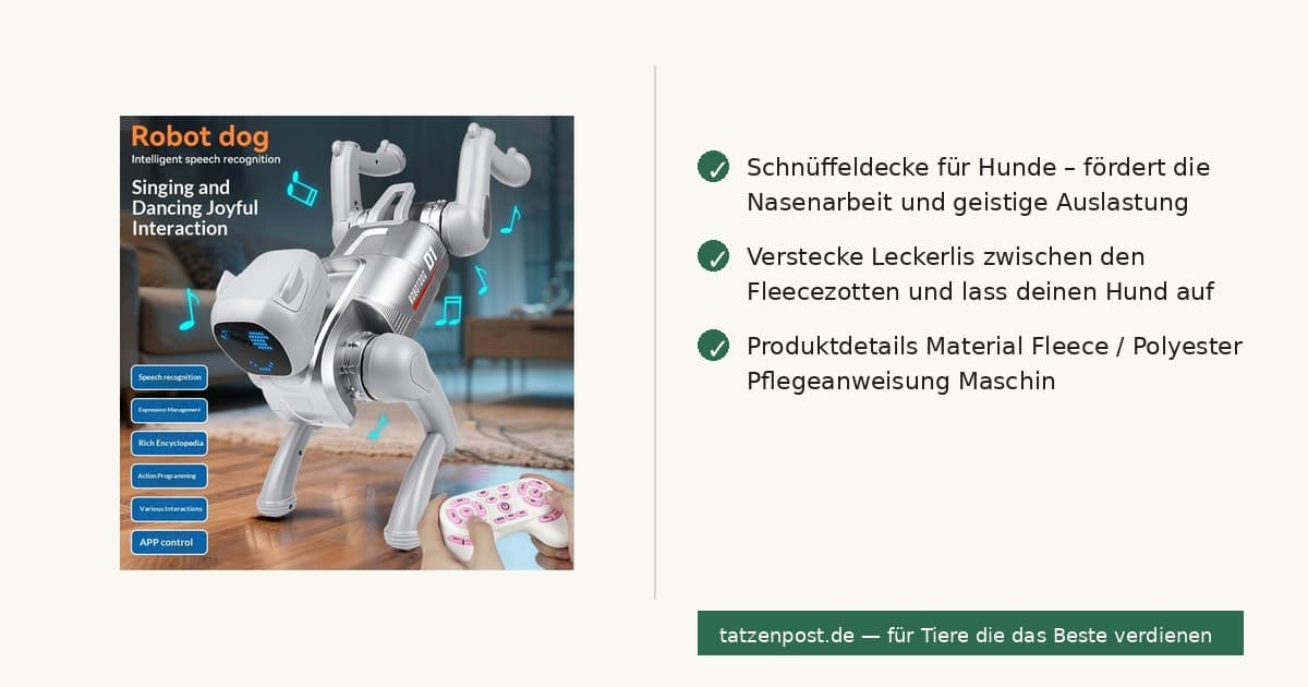 Intelligenter Roboter-Hund – Interaktives KI-Spielzeug für Hunde & Kinder 5