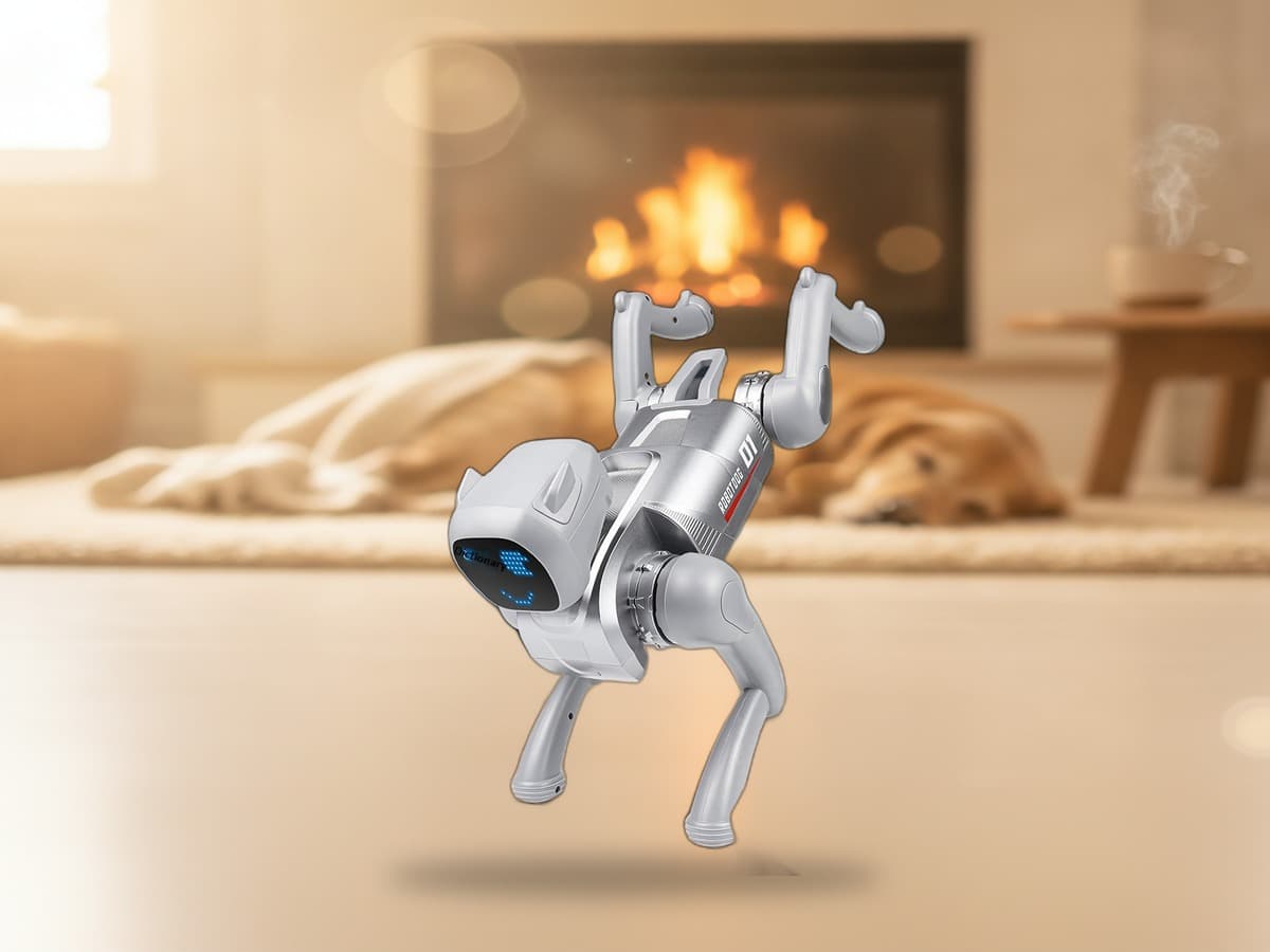Intelligenter Roboter-Hund – Interaktives KI-Spielzeug für Hunde & Kinder 4