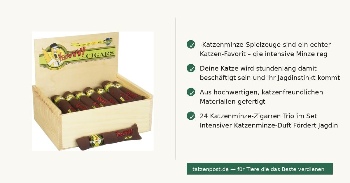 Yeowww! Katzenminze-Zigarre 2