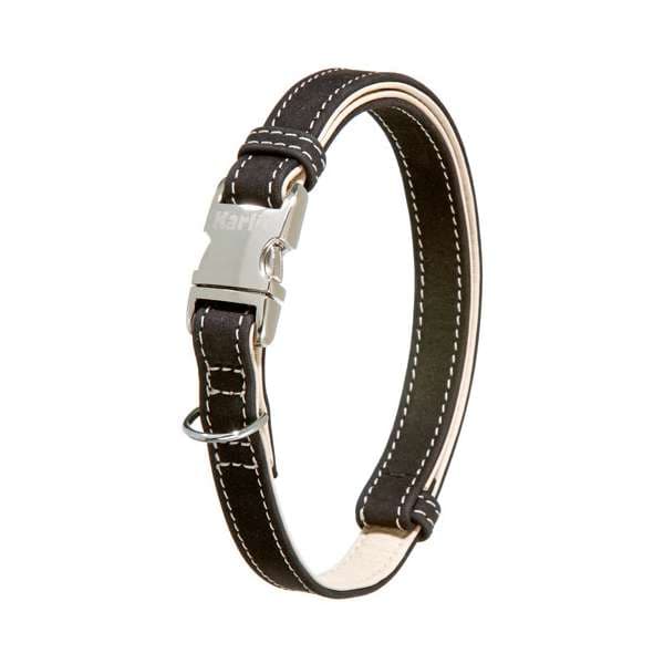 Karlie Buffalo Ultra Halsband - Schwarz/Hellbeige - 25 mm / 45-65 cm 4