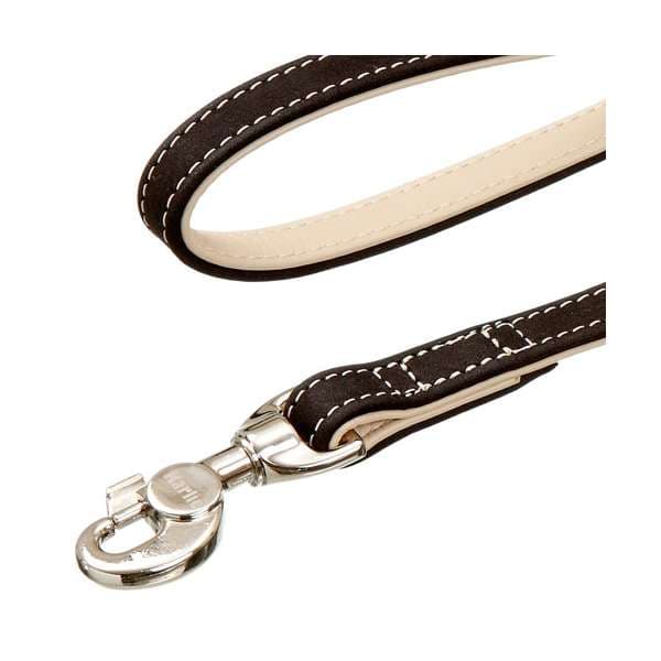 Karlie Buffalo Ultra Leine - Schwarz/Hellbeige - 15 mm / 100 cm 2