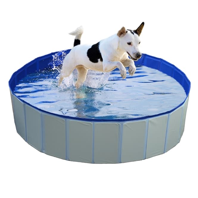 Duvoplus Hundepool - blau - Ø120x30cm