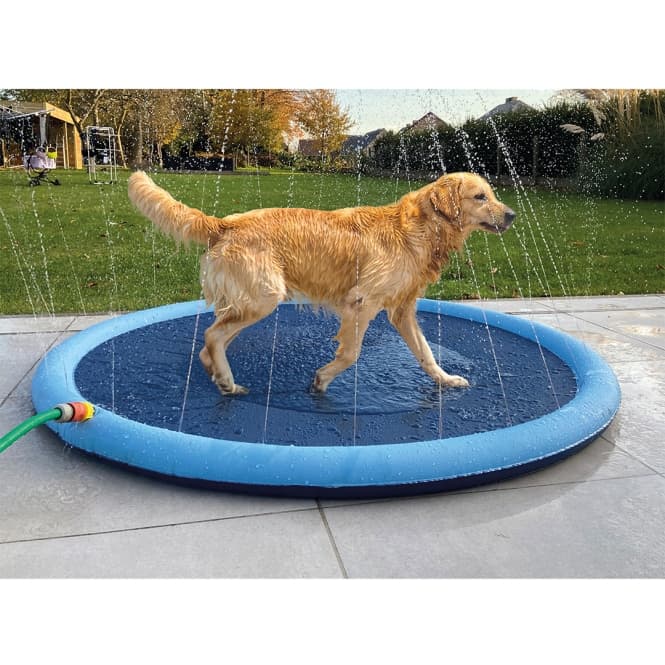 Duvoplus Wasserspielmatte zum Plantschen für Hunde