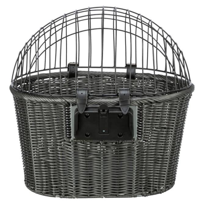 Trixie Front-Fahrradkorb aus Polyrattan 4