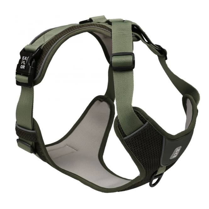 Duvoplus EXPLOR Ultimate Fit No-Pull-Geschirr - Undercover Green - XL - 52-66cm - 71-104cm: Produktbild