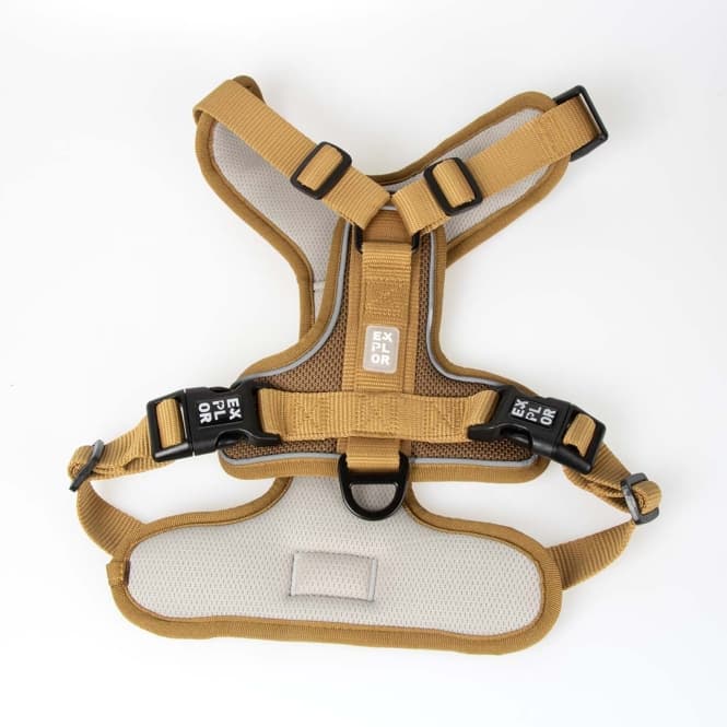 Duvoplus EXPLOR Ultimate Fit No-Pull-Geschirr - honey gold - S - 35-45cm - 40-52cm 4