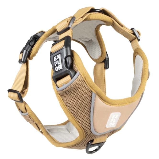 Duvoplus EXPLOR Ultimate Fit No-Pull-Geschirr - honey gold - L - 48-58cm - 58-81cm: Produktbild