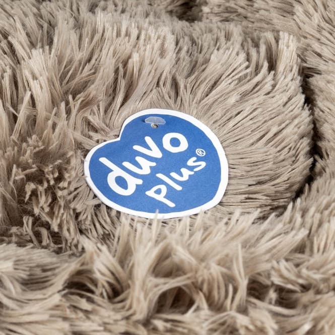 Duvoplus Donutbett Snug - beige - M - 65x65x15cm 3