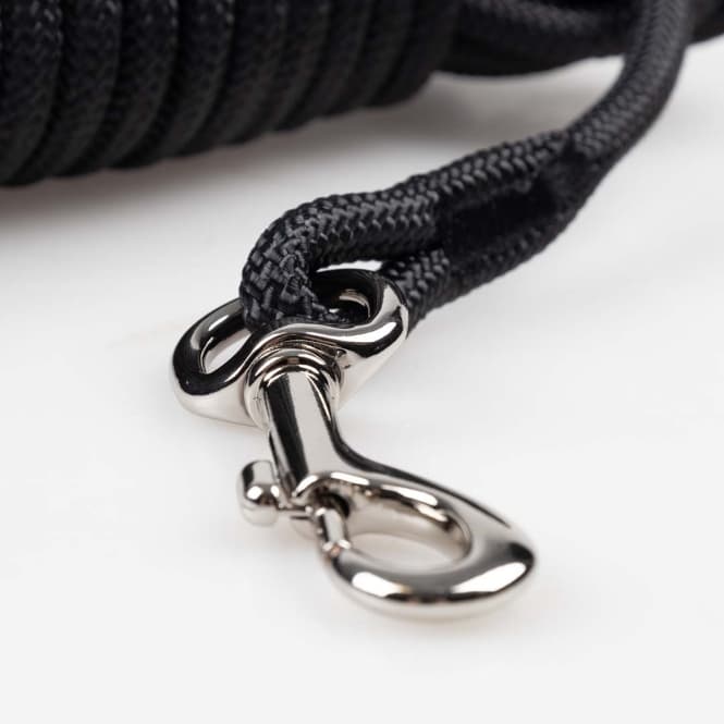 Duvoplus EXPLOR Trackingleine Classic rund - schwarz - 10m/8mm 2