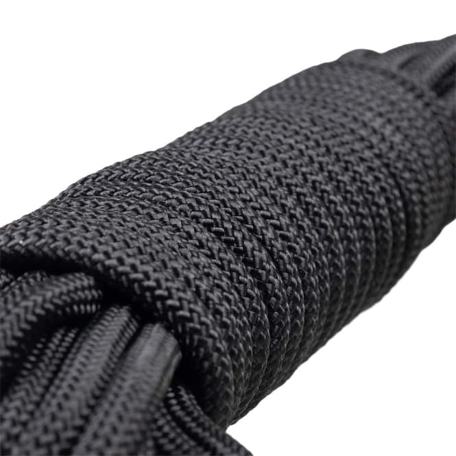 Duvoplus EXPLOR Trackingleine Classic rund - schwarz - 10m/8mm 4
