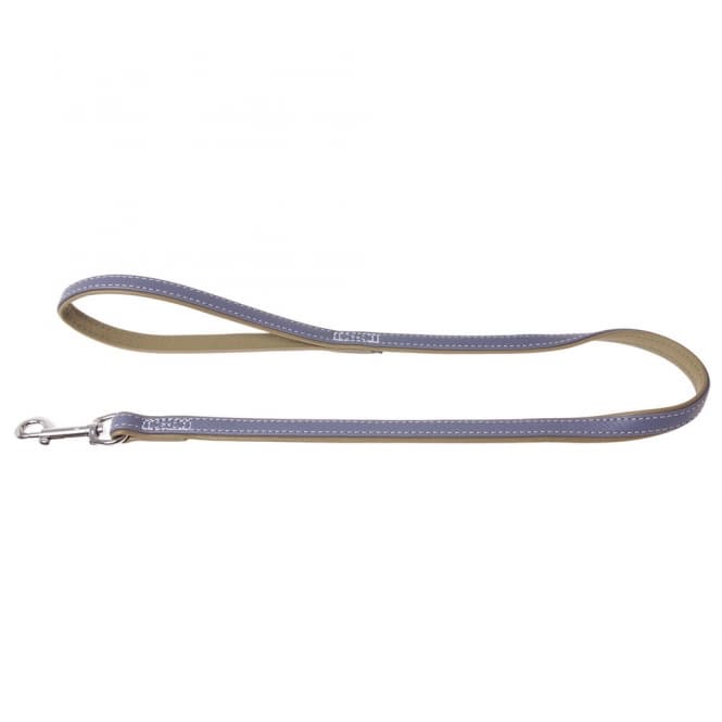 Karlie Vintage Trend Leine - Rauchblau/Moosgrün - 200cm / 22mm 2