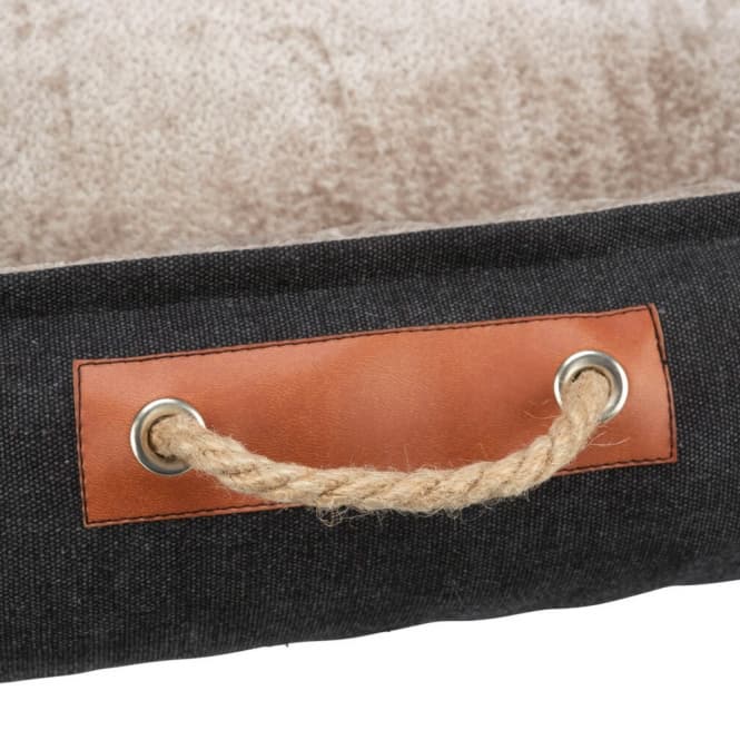Trixie BE NORDIC Bett Föhr - schwarz/sand - 60 × 50 cm 5