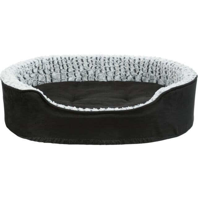 Trixie Vital Bett Lino, oval - schwarz/grau - 83 × 67 cm 2