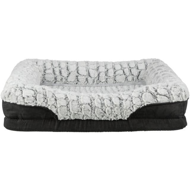 Trixie Vital Bett Lino - schwarz/grau - 90 × 65 cm: Produktbild