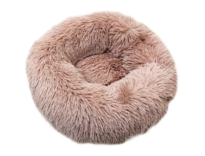 Nobby Donutbett Esla - altrosa - Ø 110 x 35 cm