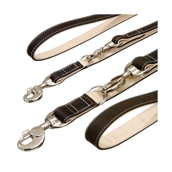 Karlie Buffalo Ultra Führleine - Schwarz/Hellbeige - 25 mm / 200 cm 2