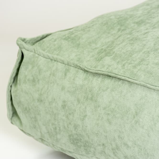 Duvoplus Kissen Velvet rechteckig - grün - 116x84x21cm 4