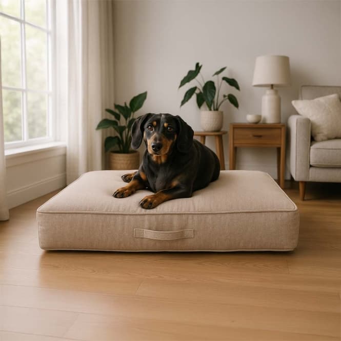 Duvoplus Ortho-Matratze Duratex - beige - 100x70x14cm 5