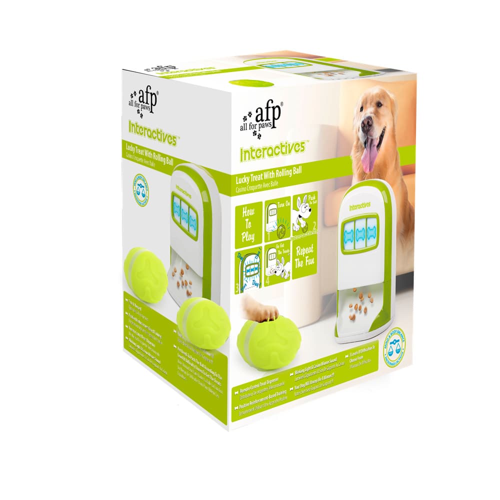 AFP Interactives Lucky Treat – Rollender Snackball für Hunde