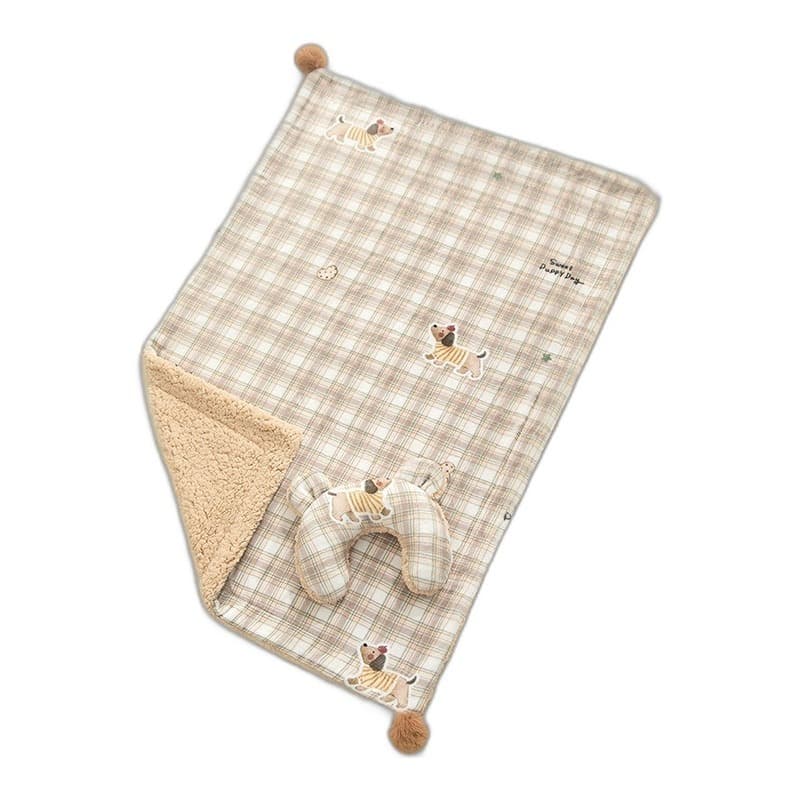 Hundedecke – ganzjährig nutzbar, Teddy-Fleece