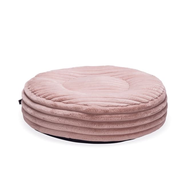 Designed by Lotte Hundebett Reza - rund, rosa - 65 x 16 cm: Produktbild