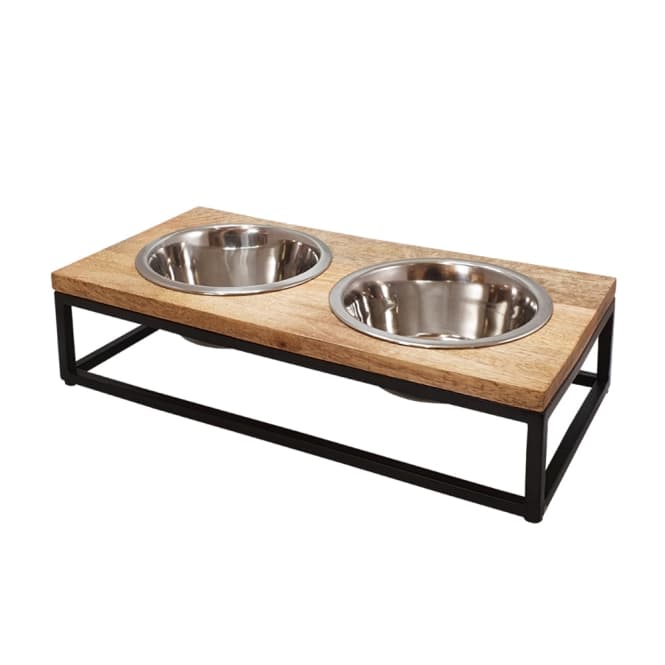 Nobby Napfständer Elegant Diner - 2 x 800 ml / 48 x 22 x 16 cm: Produktbild