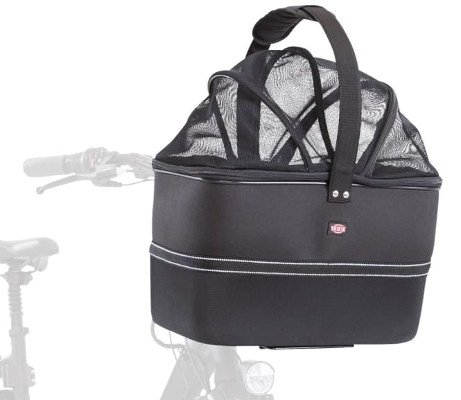 Trixie Front-Fahrradkorb mit Netzhaube